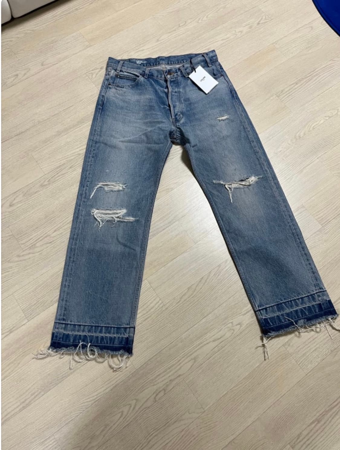 [32] 셀린느 웨슬리 데님 팬츠 상품이미지1