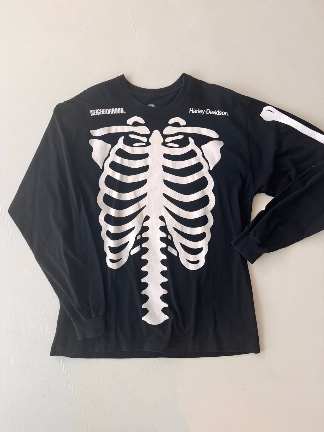 네이버후드 할리데이비슨 콜라보 티셔츠 상품이미지1