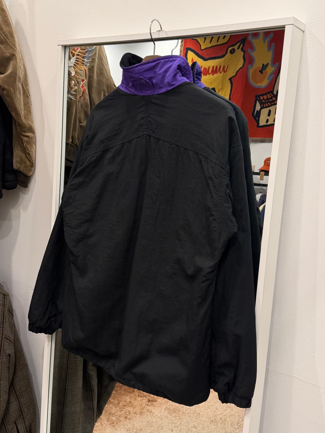 90s Columbia 컬럼비아 나일론 플리스 집업 자켓 상품이미지8