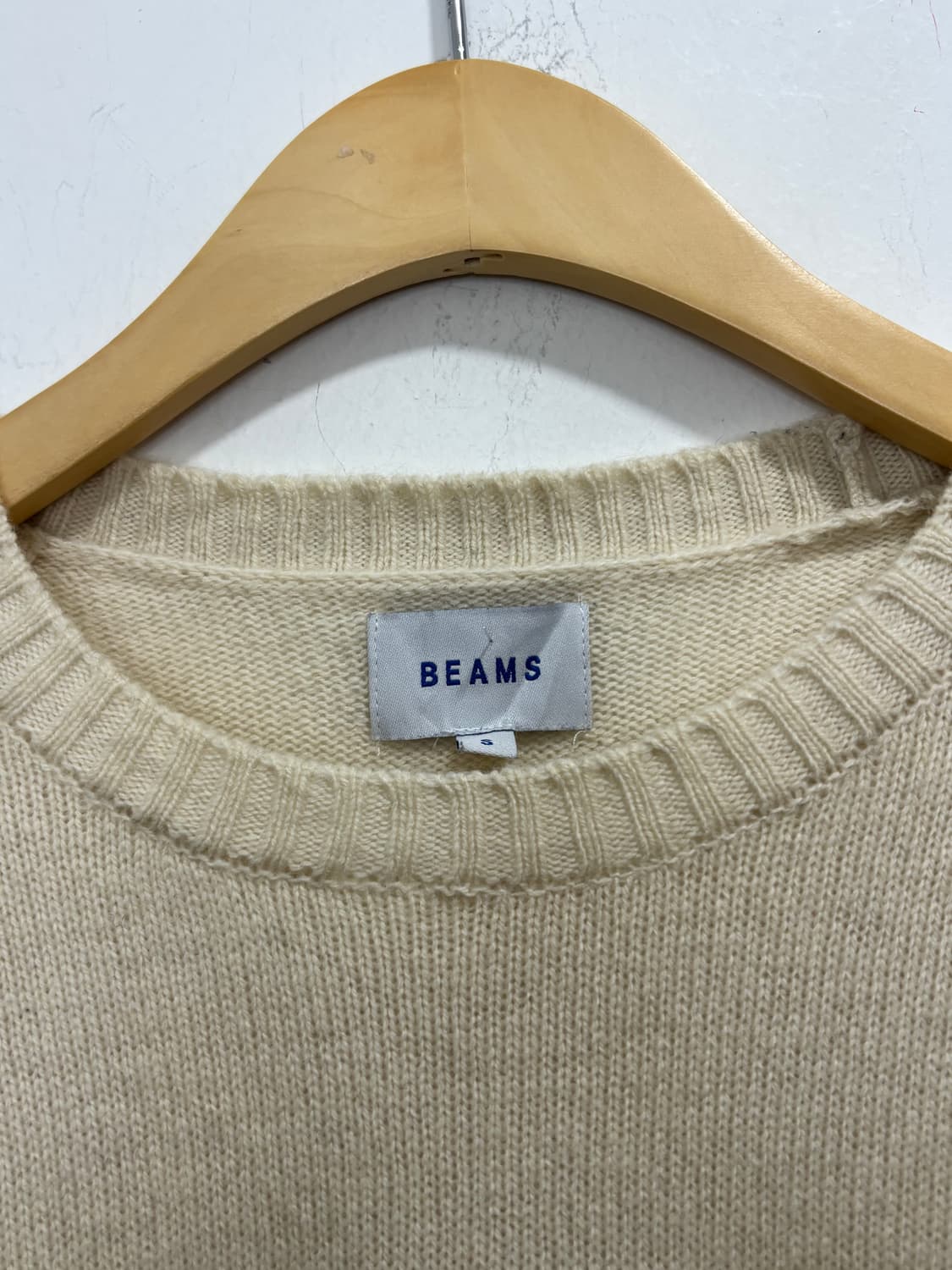 Beams queensland 낙타 니트 스웨터 상품이미지6