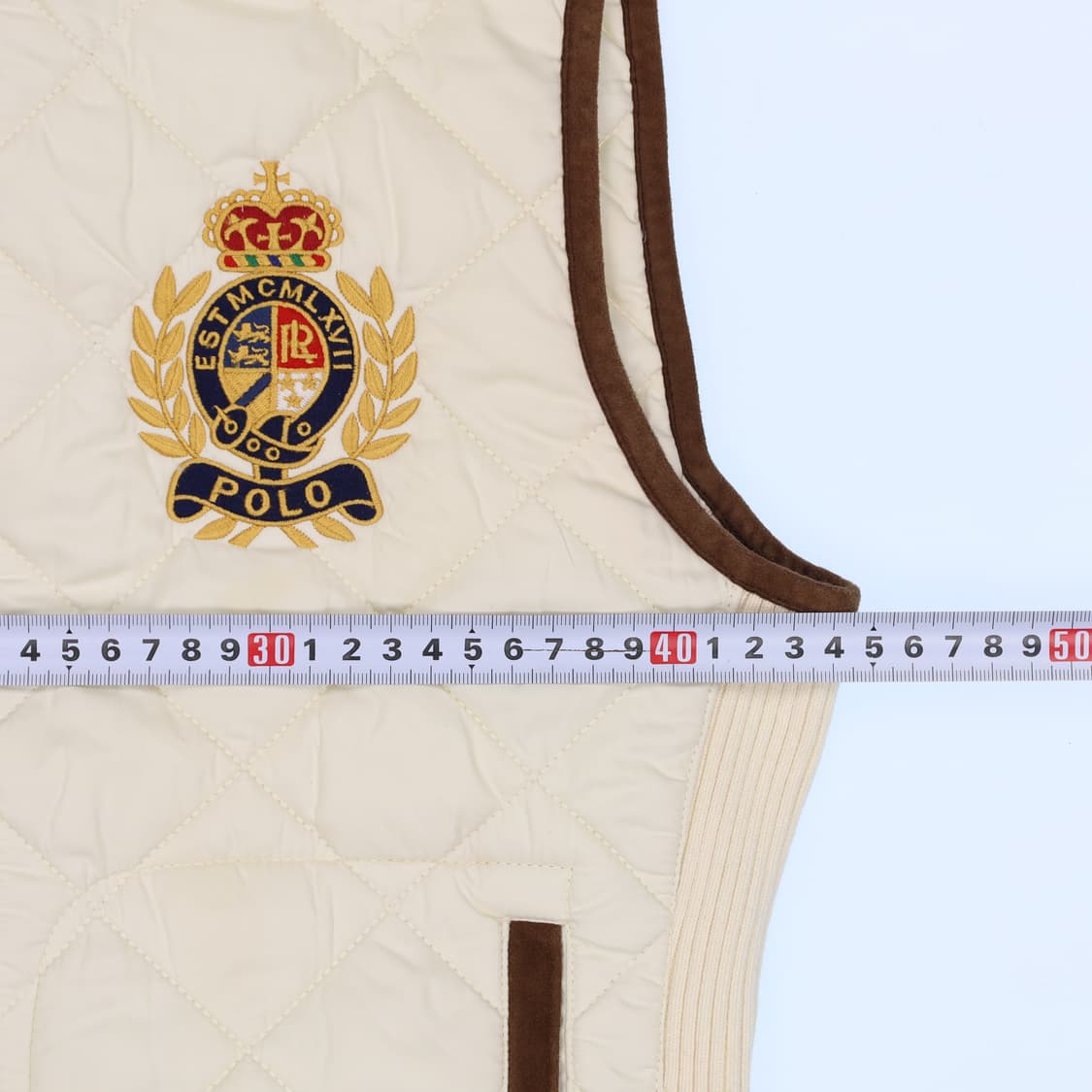 XS 폴로 랄프로렌 퀄팅 패딩 조끼 N7463 상품이미지7