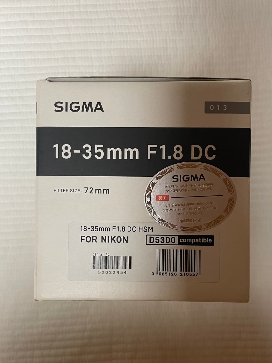시그마 18-35mm F1.8 DC 상품이미지4