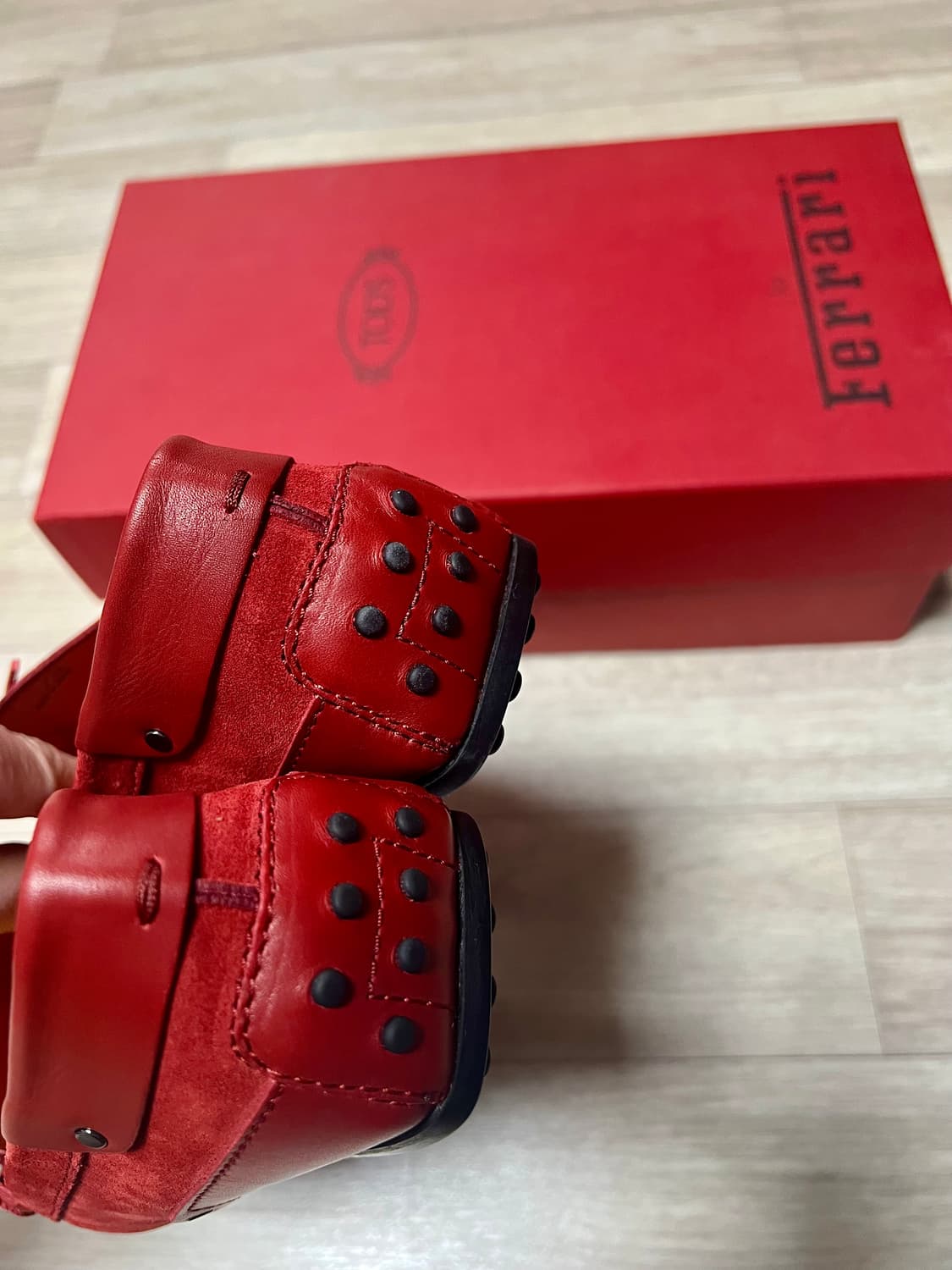 토즈 포 페라리 고미노 시티 로퍼 UK 7.5 상품이미지2