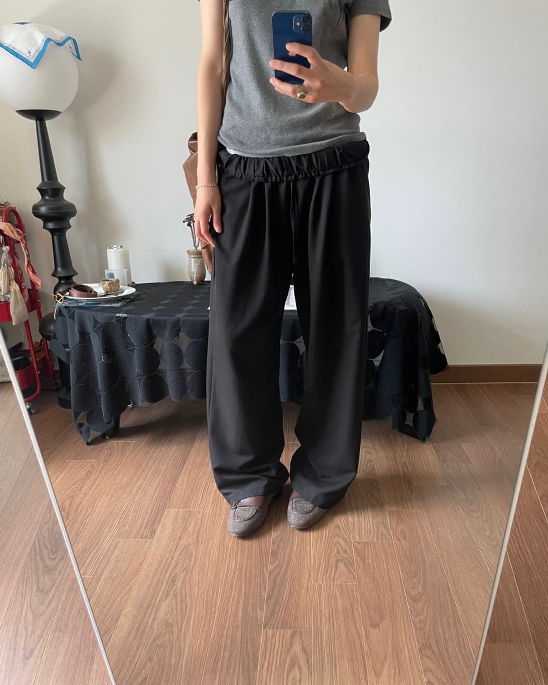 banding wide trouser 상품이미지2