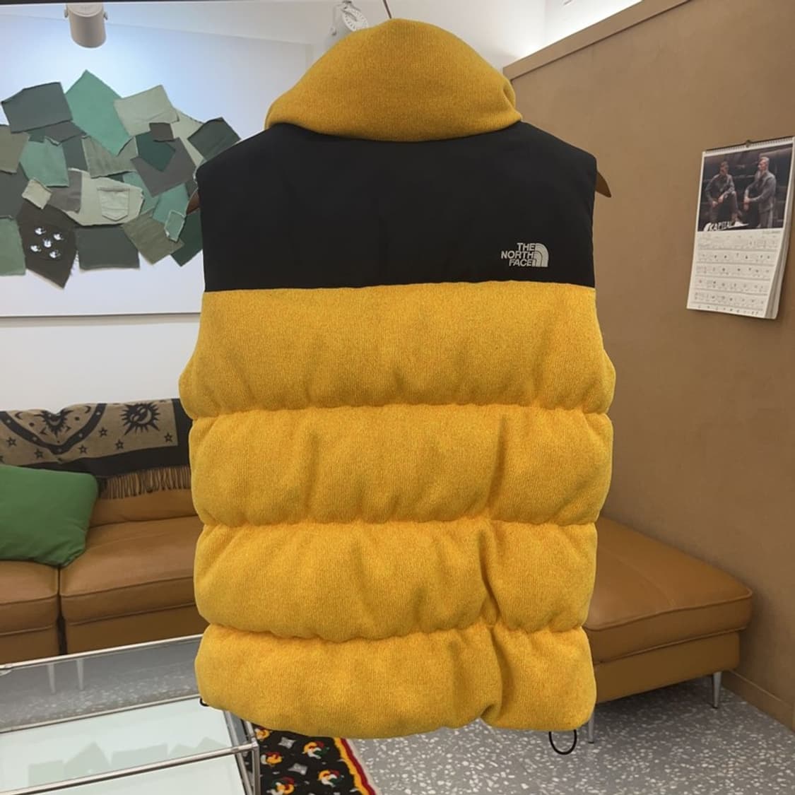 노스페이스 700 레트로 머스타드 거위털 패딩 조끼 90 C08502 상품이미지4