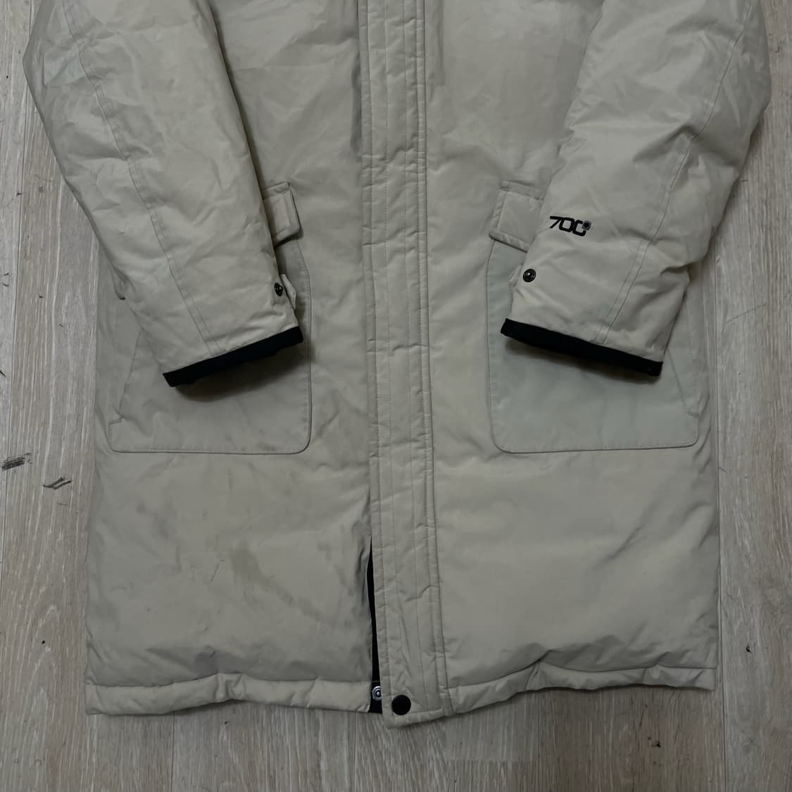 아이더 키즈 덕다운 700 후드 롱패딩 12-13 상품이미지4