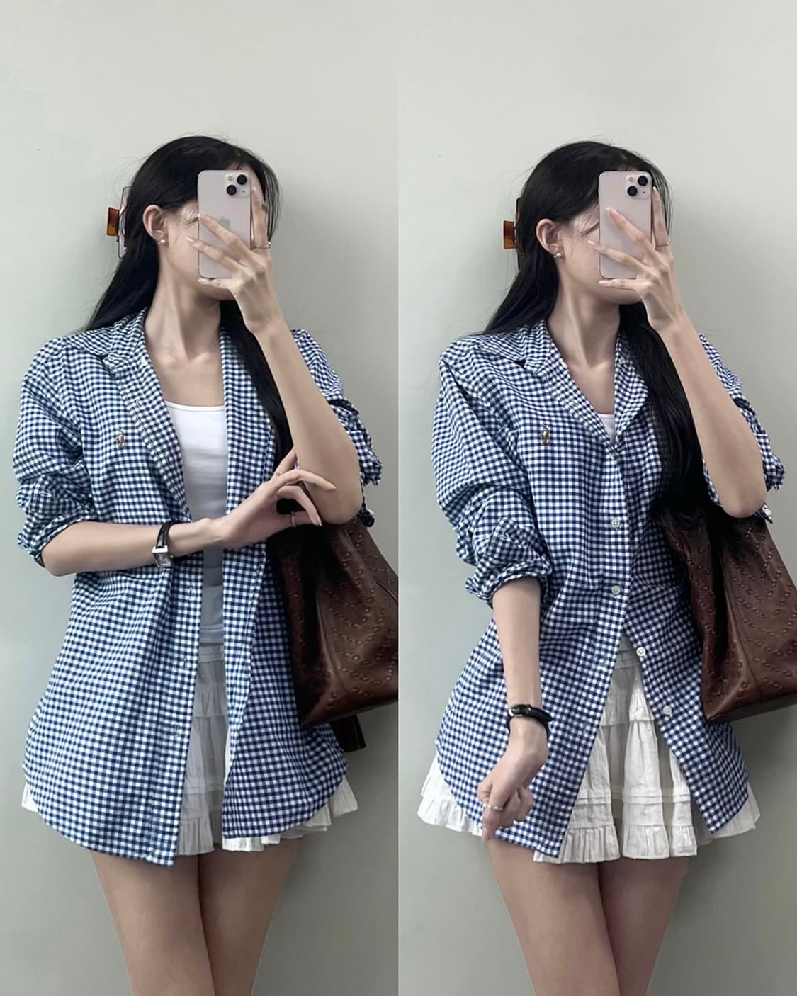 폴로 체크 셔츠  상품이미지1
