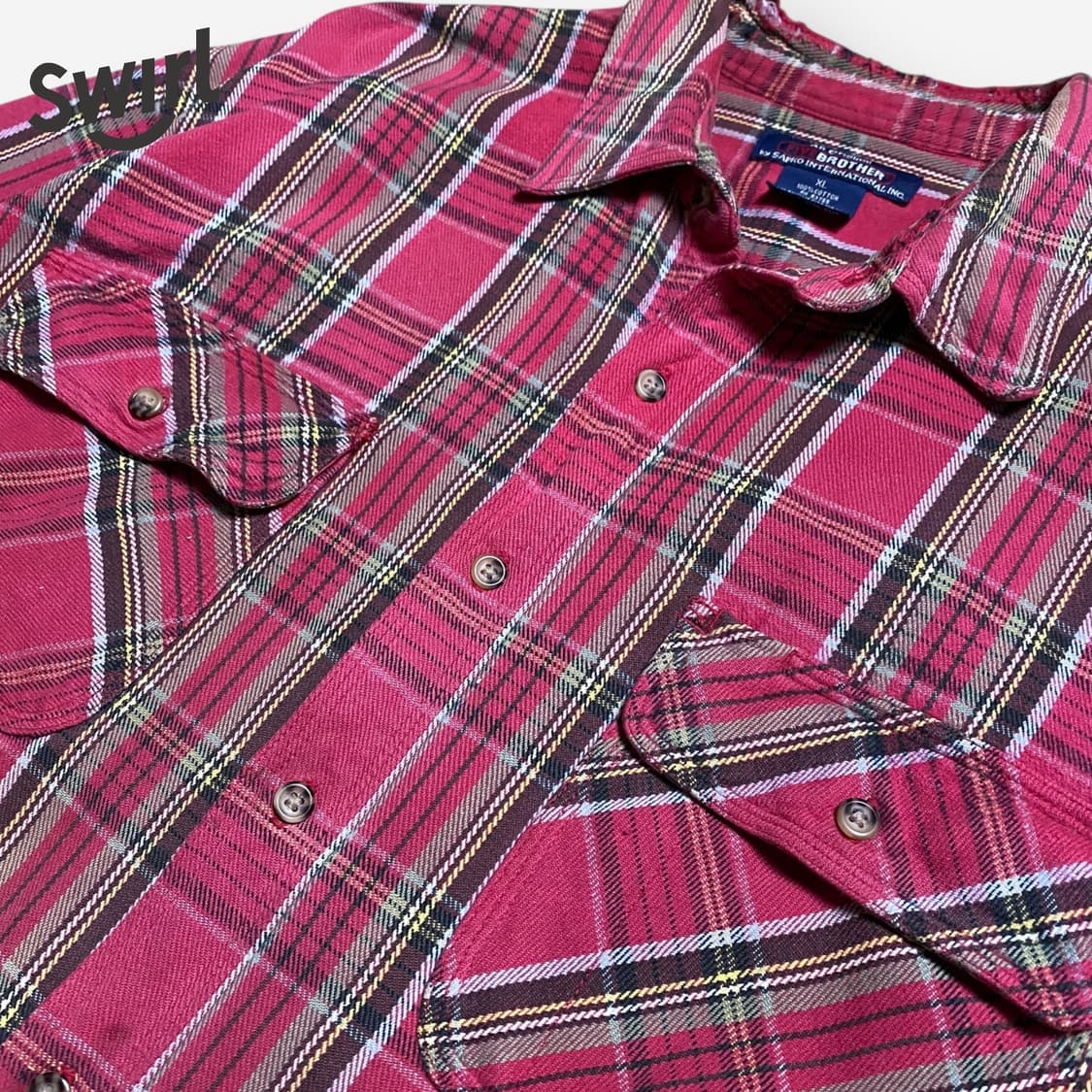 🌊Fivebrother HeavyCotton Flannel shirts 상품이미지3