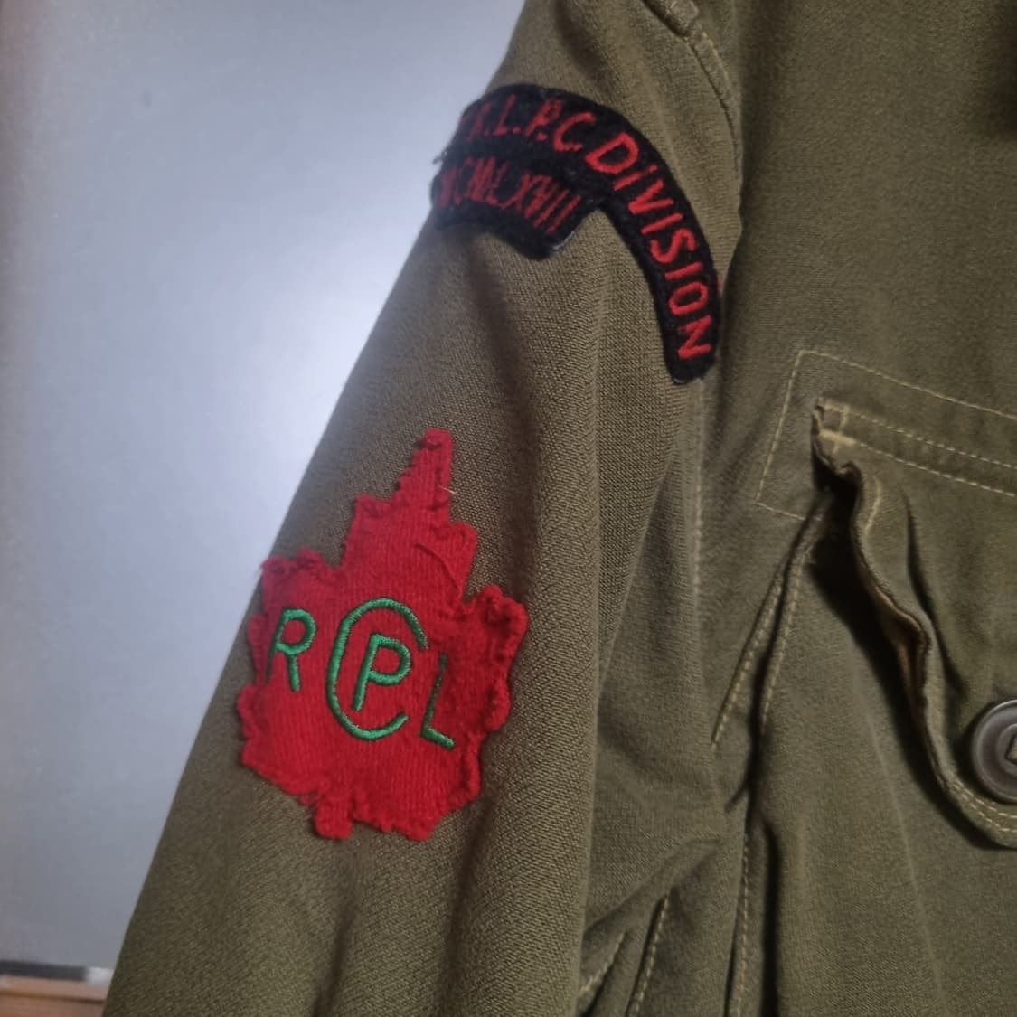 폴로 메이플 야상 m 상품이미지2