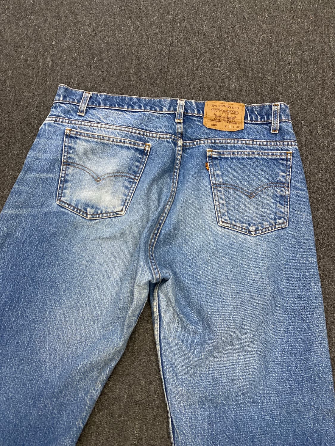 90s Levis 리바이스 505 오렌지탭 데님팬츠 상품이미지6