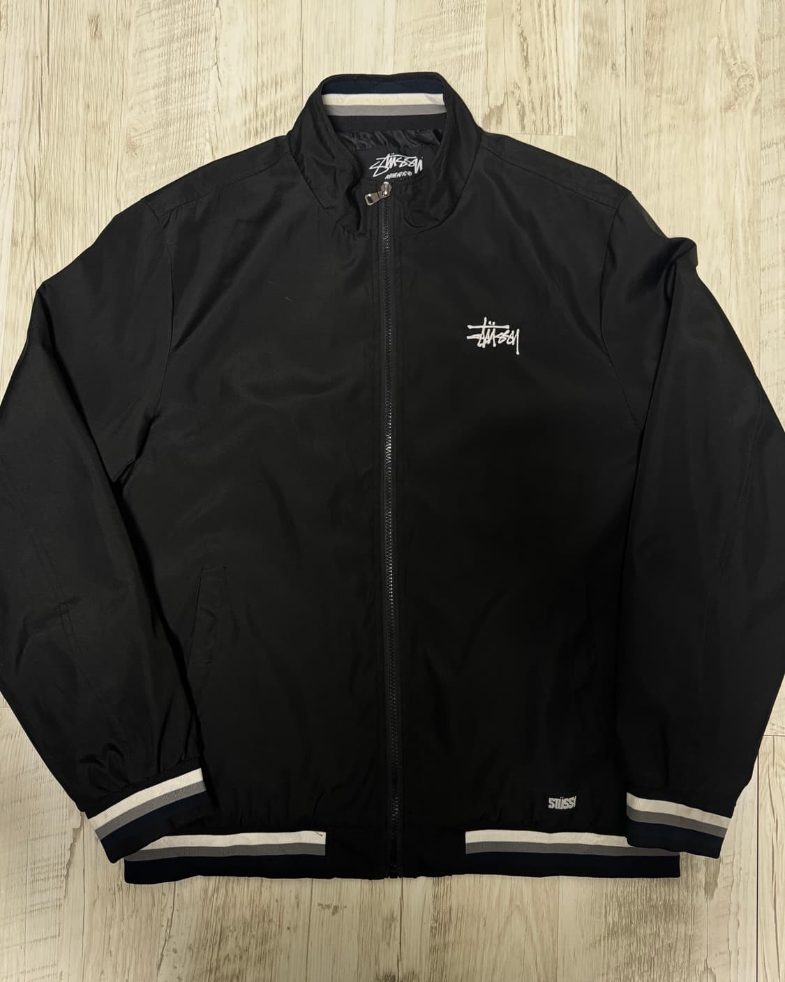 90s 스투시 GEAR 트랙 자켓 L사이즈 made in usa 상품이미지1