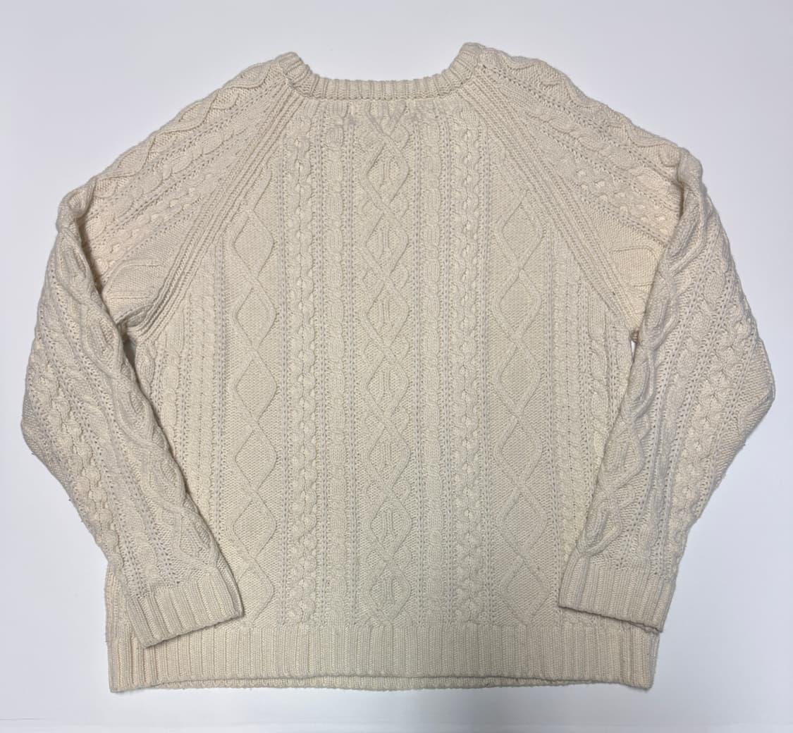 여성 디어리스트 메이비베이비 오버핏 케이블 니트 상품이미지2