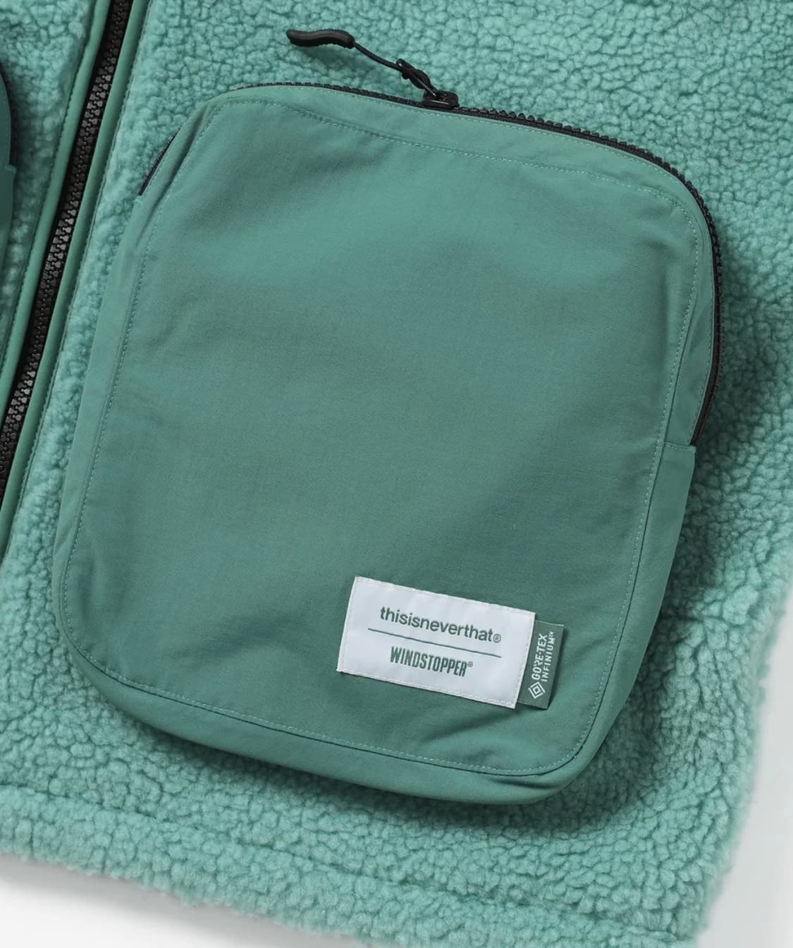 디스이즈네버댓 고어텍스 플리스 자켓 아이스블루 M 상품이미지4