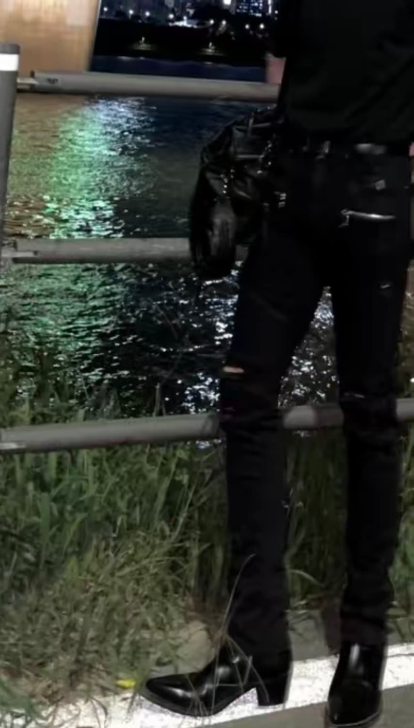 디벨 디스트로이드 데미지 블랙진 상품이미지2