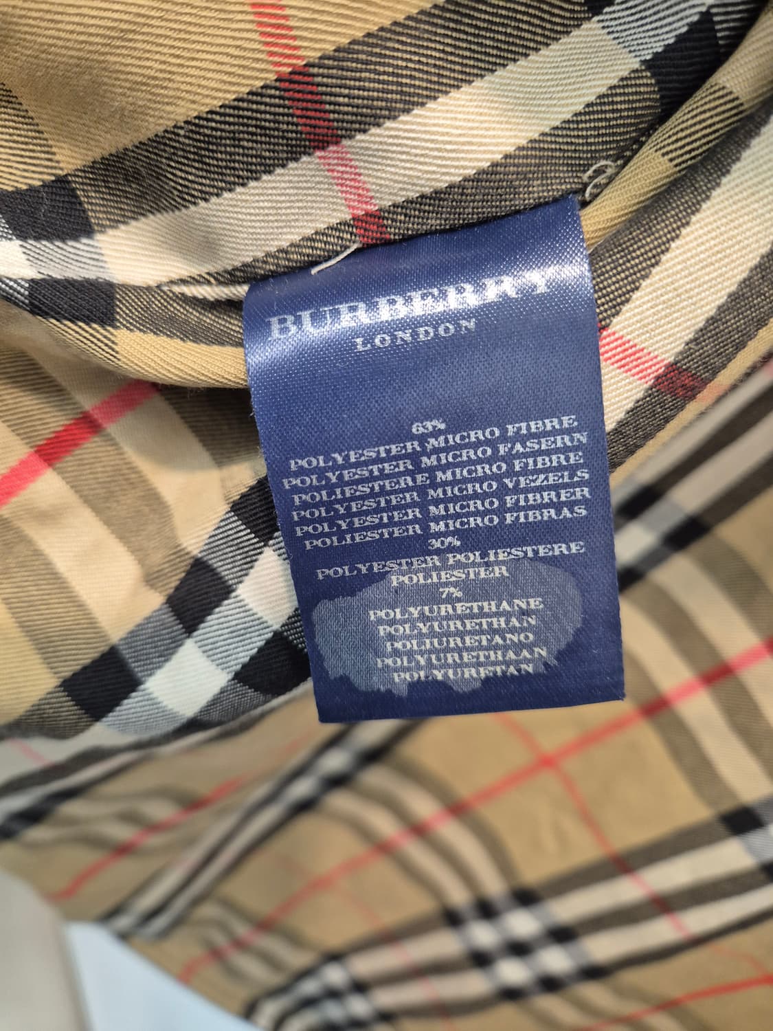 버버리 런던 남성 자켓 검정52 
 상품이미지5