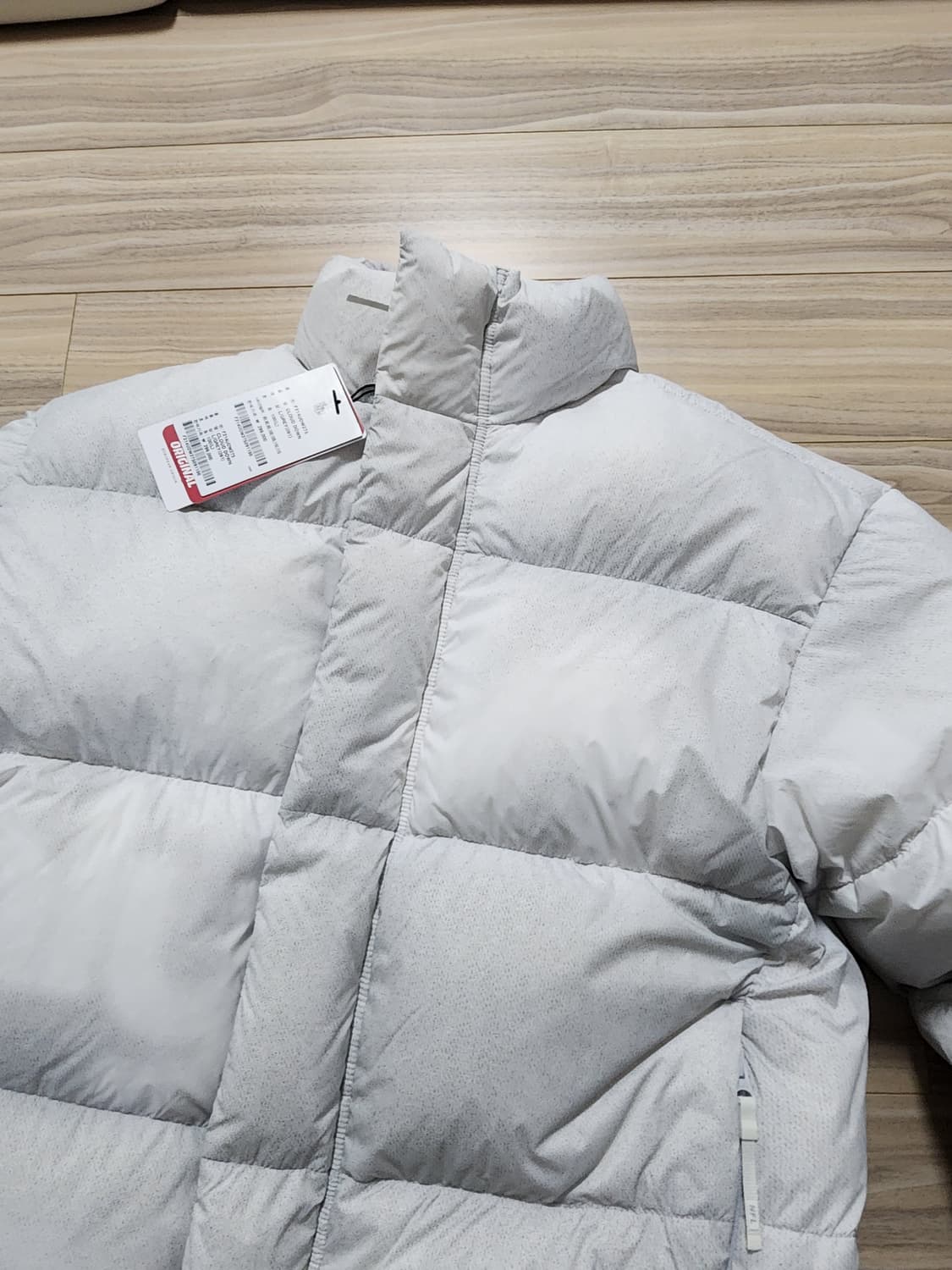 nfl클라우드다운점퍼패딩라이트그레이L 상품이미지3