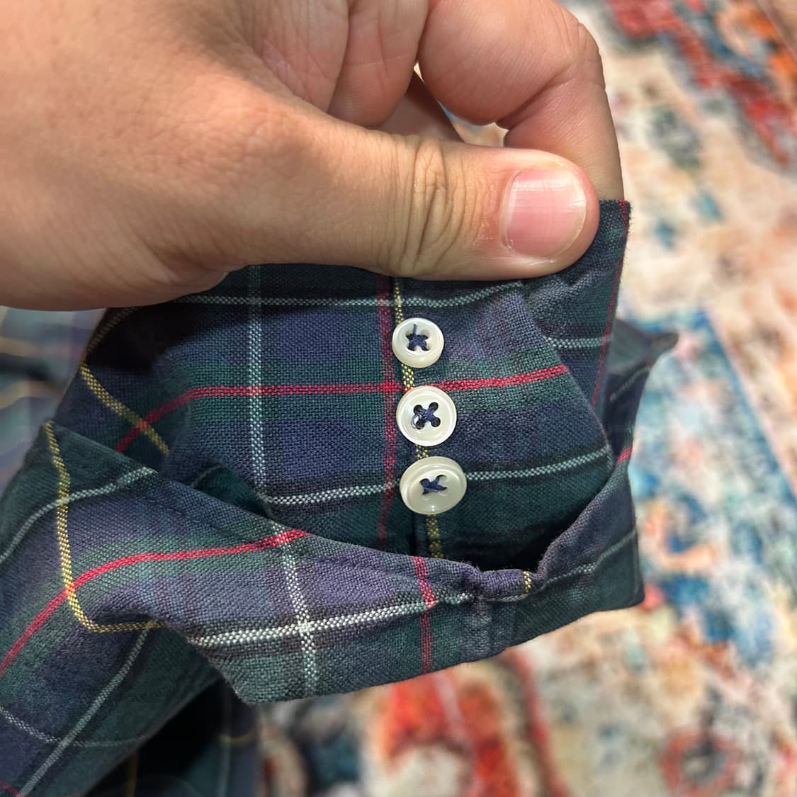 [2XL]폴로 랄프로렌 그린 체크셔츠 상품이미지6