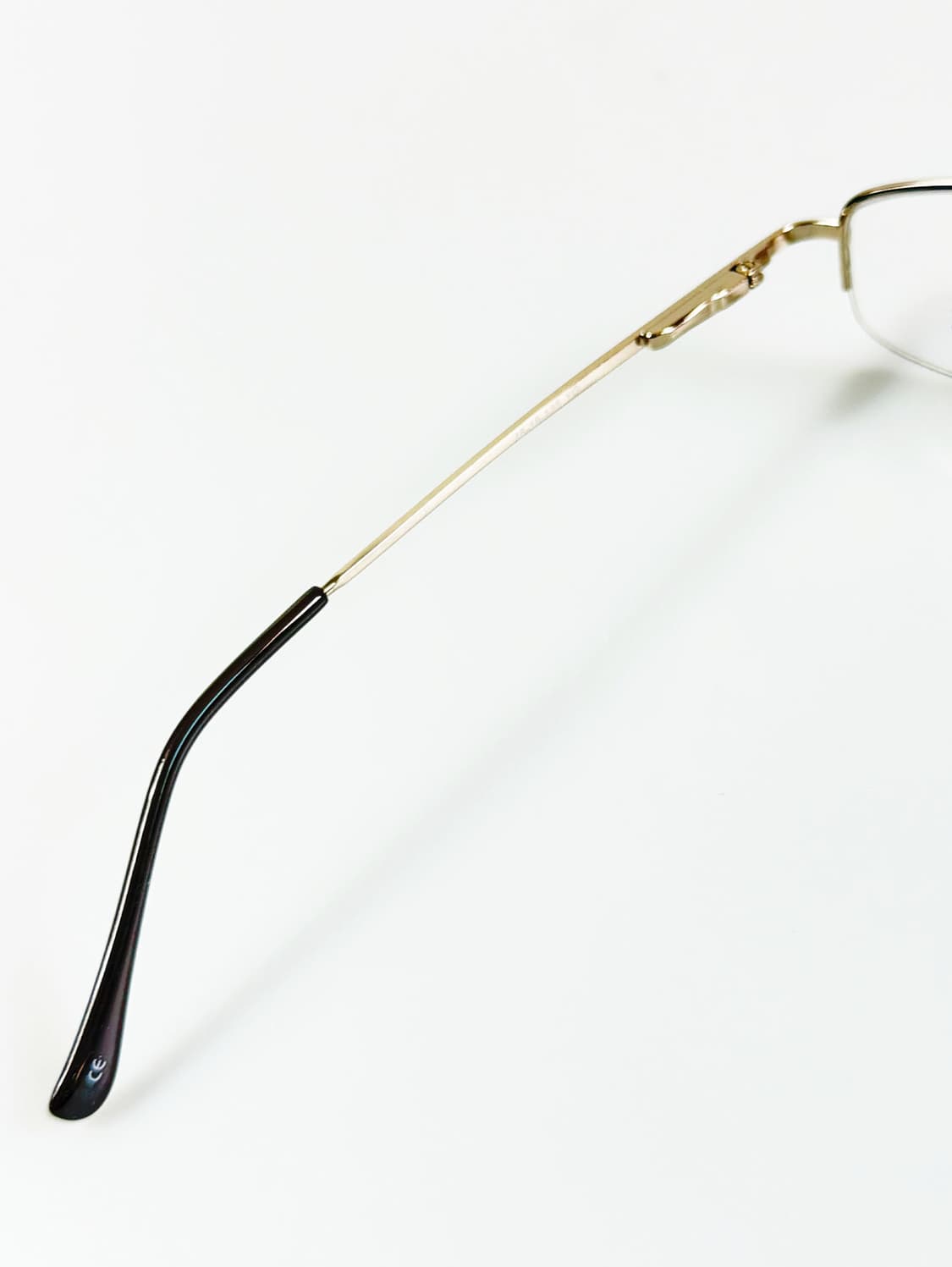 Fundamentals 골드 반무테 스퀘어 메탈 빈티지 안경 상품이미지8