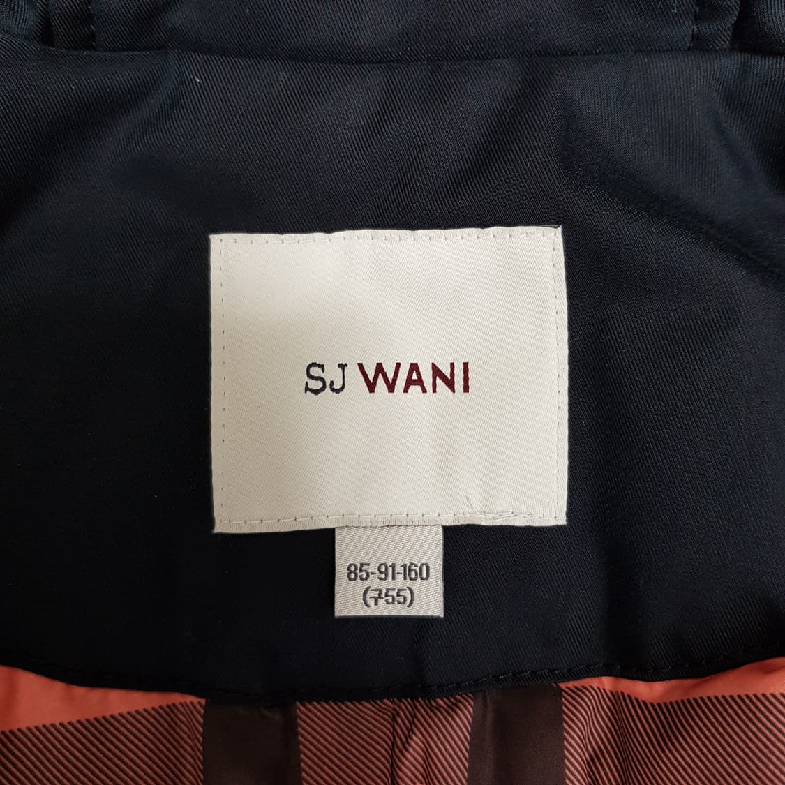 sjwani 2022 체크안감 후드 다운패딩 55사이즈 상품이미지7