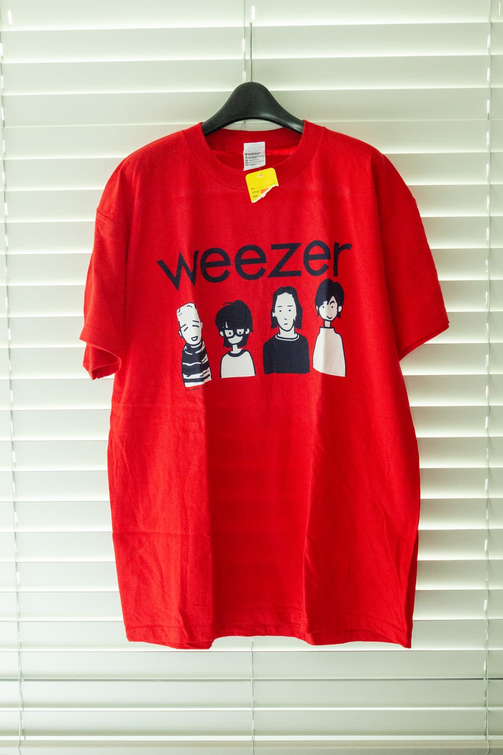 2002 weezer 데드스탁 컨디션 티셔츠 상품이미지1