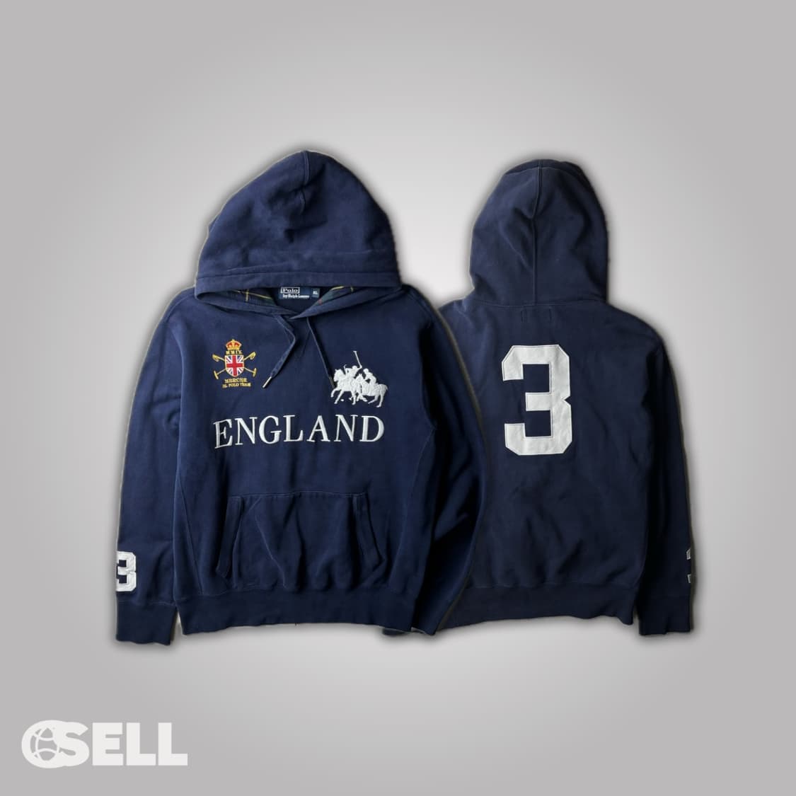 폴로 잉글랜드 후드티 상품이미지2