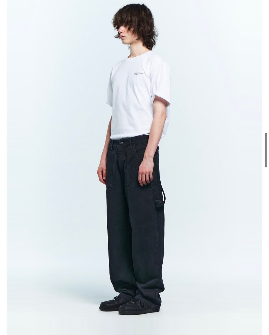 플라스틱 프로덕트 페인터 팬츠 블랙 (S) 상품이미지3