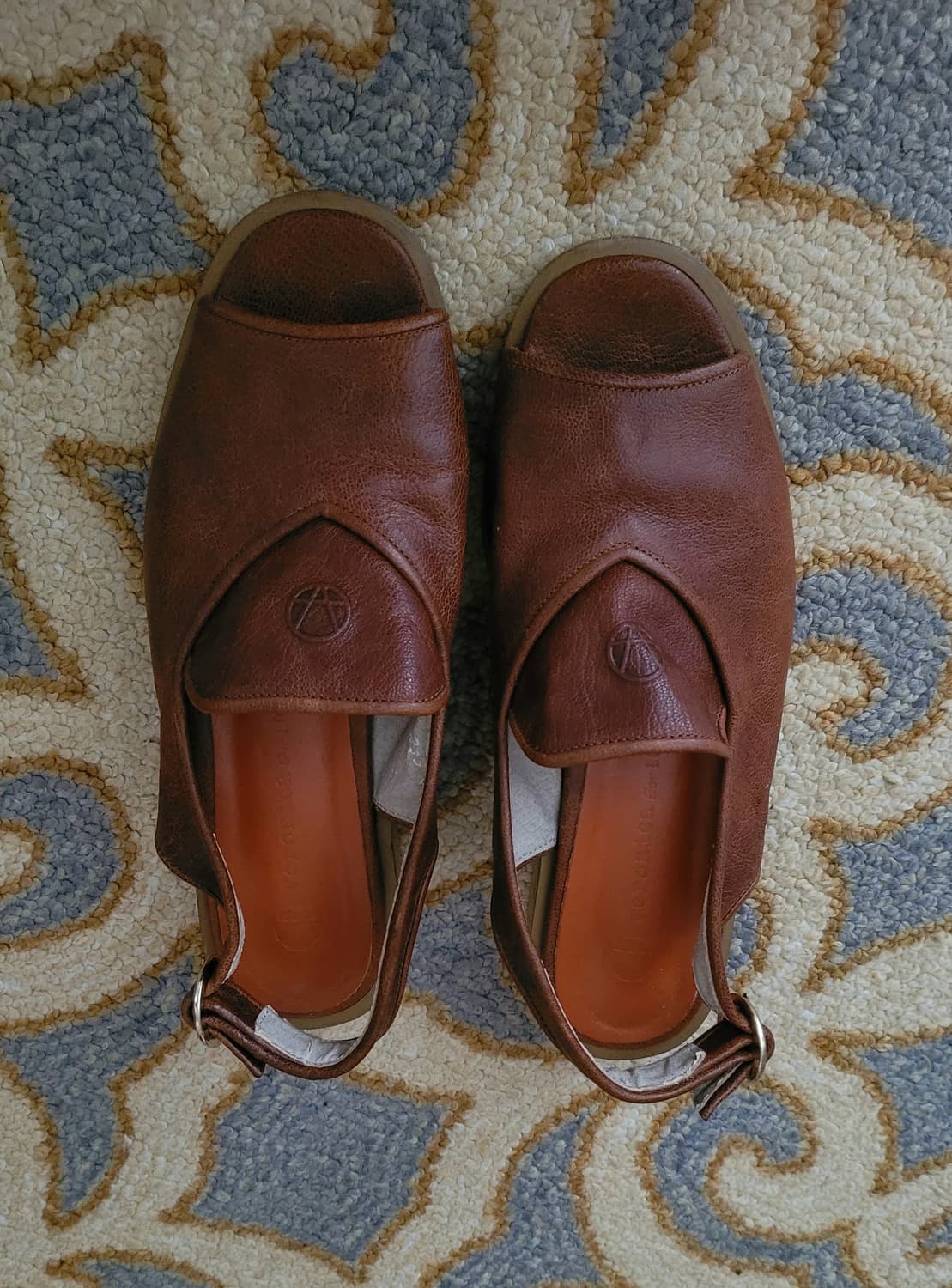 영국 여성 가죽 샌들(235) 상품이미지3