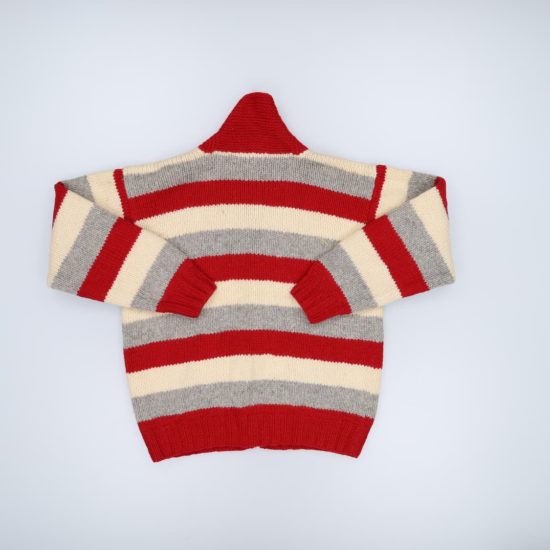 L 스캔들 스트라이프 니트집업 0219H1 상품이미지2