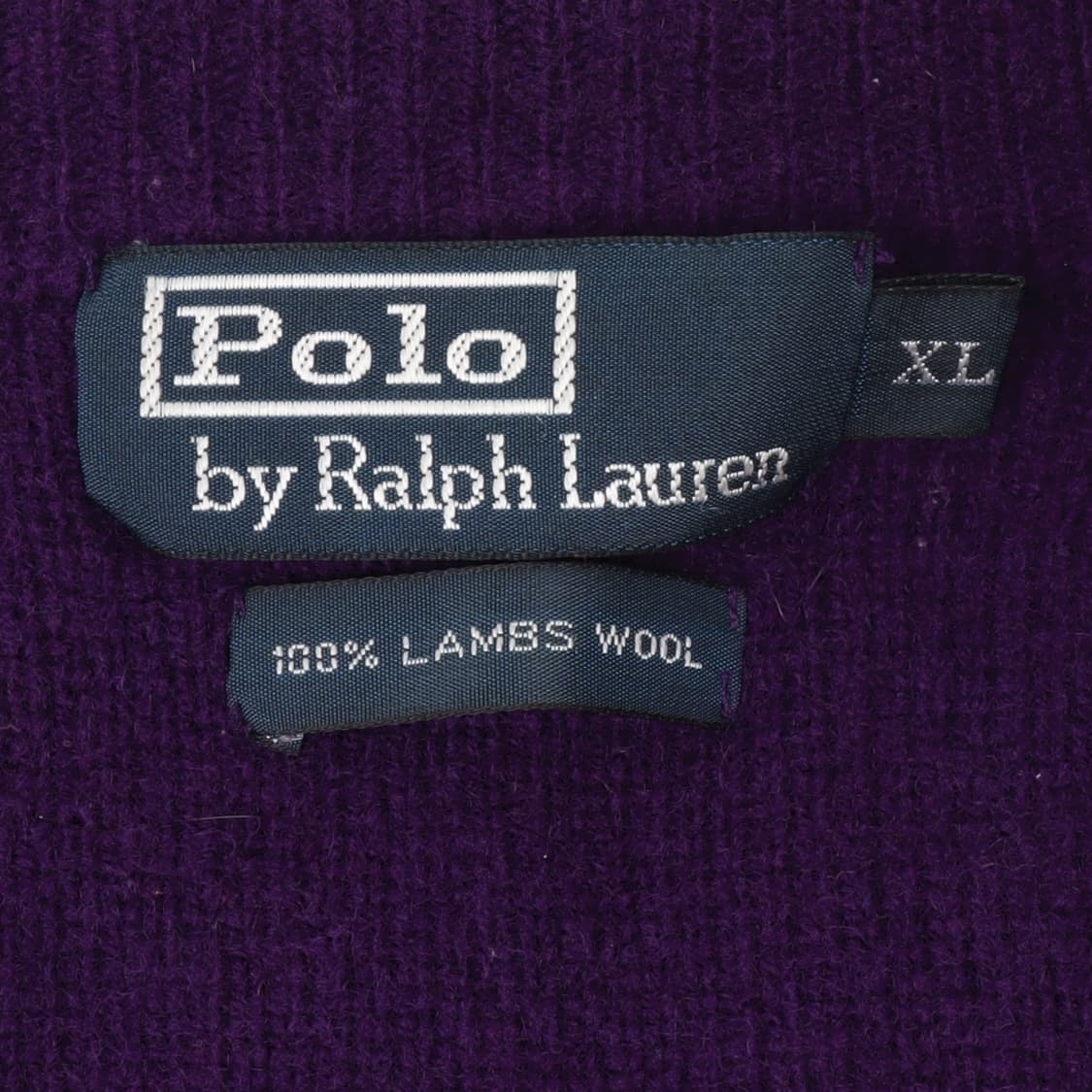 폴로랄프로렌 퍼플 엘보우패치 램스울 집업 가디건 상품이미지8