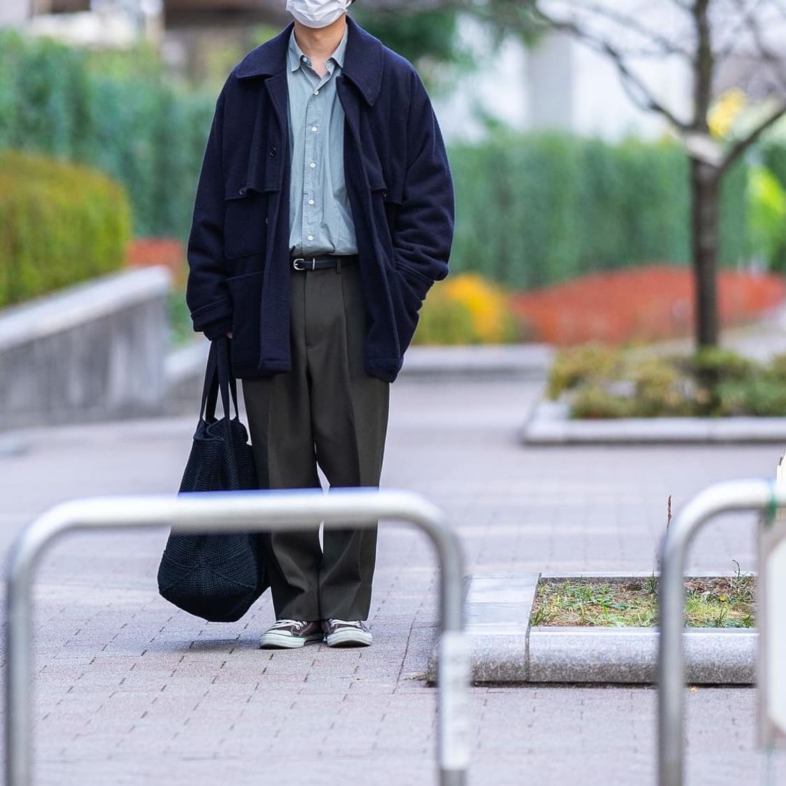 코모리 comoli 울 매키노 코트 상품이미지2