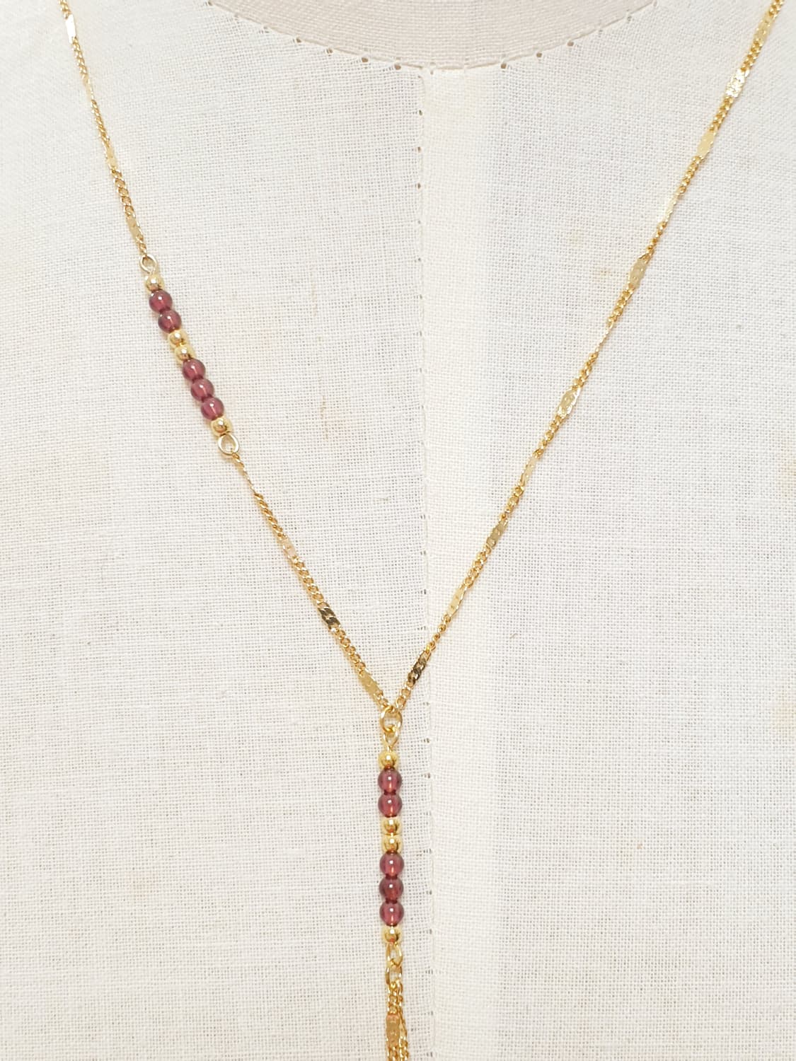 Y 가넷 목걸이 상품이미지2