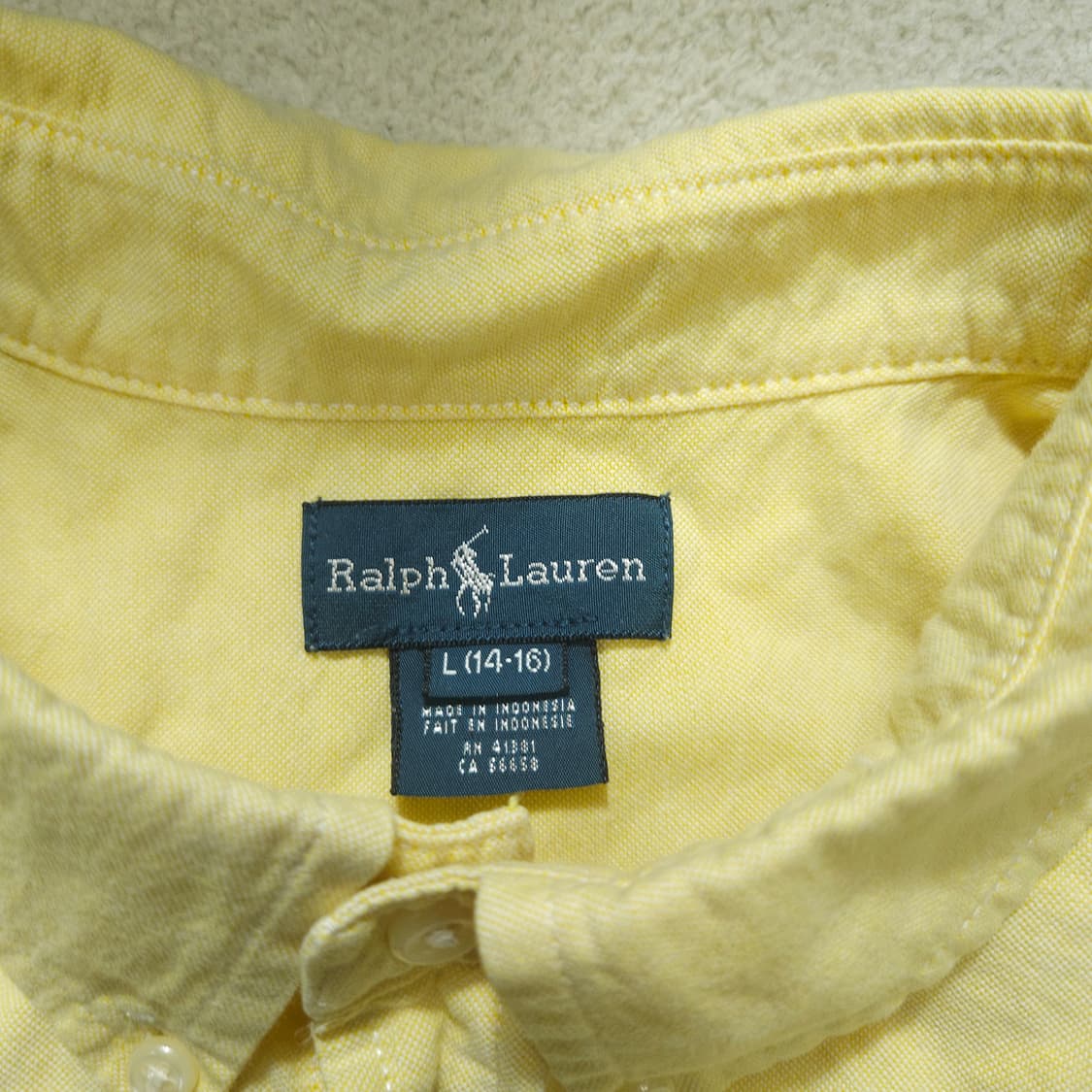 폴로 랄프 로렌 빅포니 옥스포드 셔츠 L14-16 상품이미지4