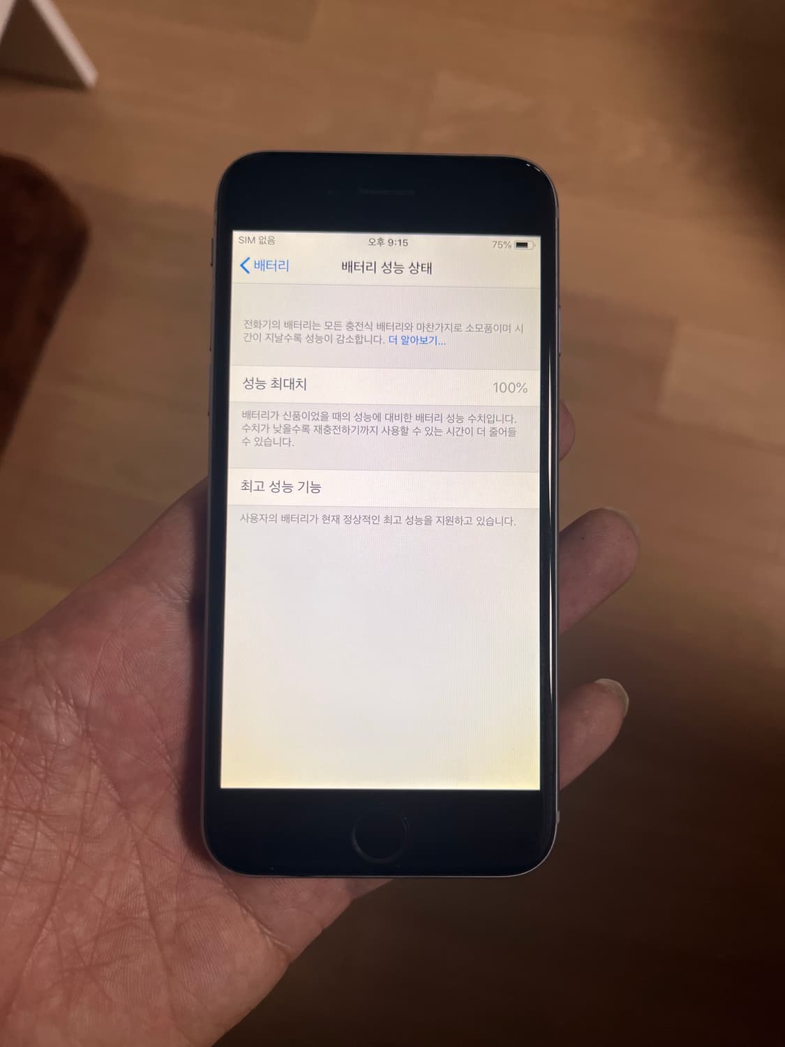 아이폰6스페이스 그레이 색상 64GB 상품이미지8