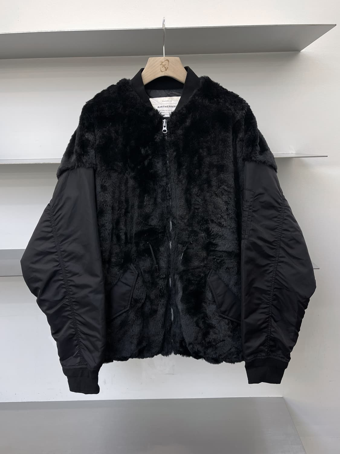 Rageblue 에어 써멀 포우 퍼 ma-1 자켓 상품이미지1