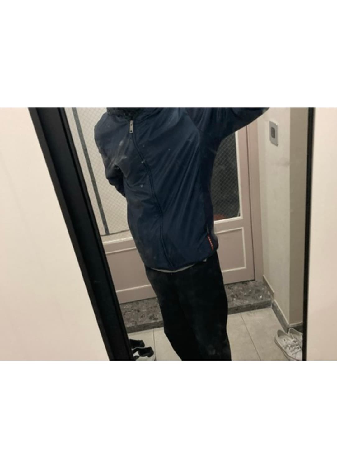 프라다 나일론 후드 자켓 상품이미지3