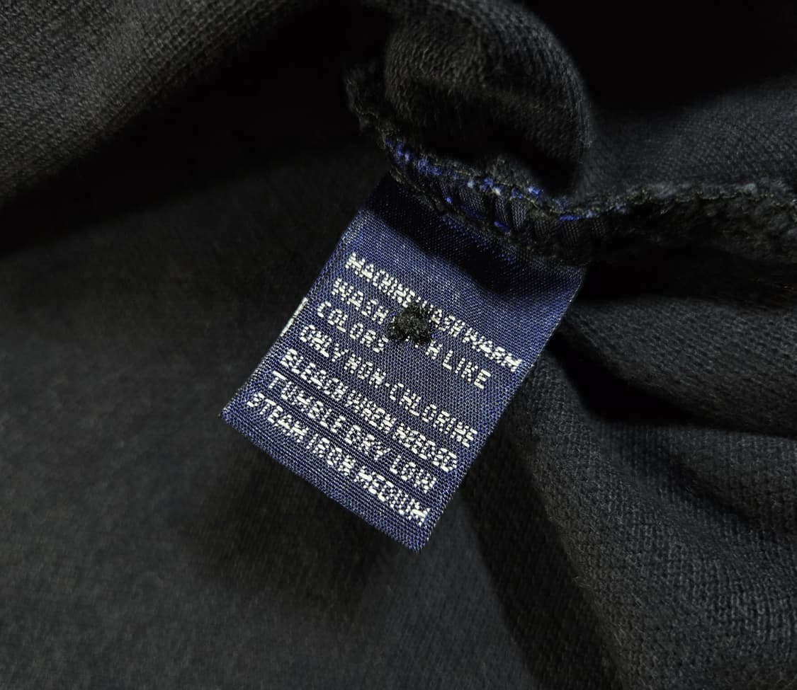 폴로 랄프로렌 블랙 골드 검금 빅포니 카라티
 상품이미지6