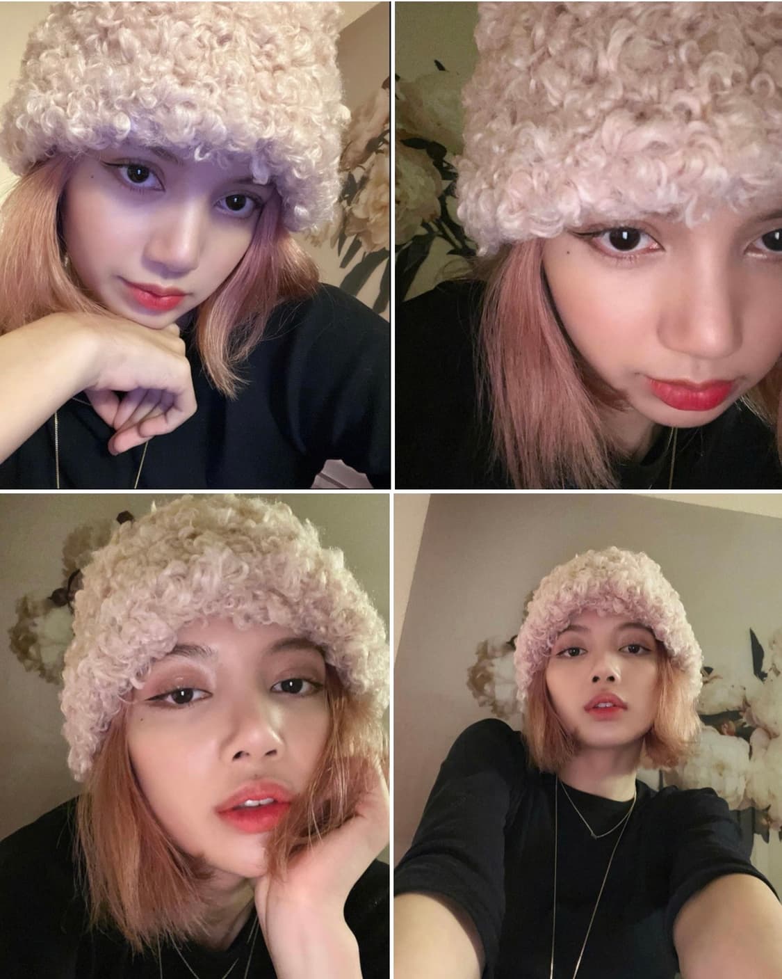 어썸니즈 law lampshade hat(리사 착용) 상품이미지5