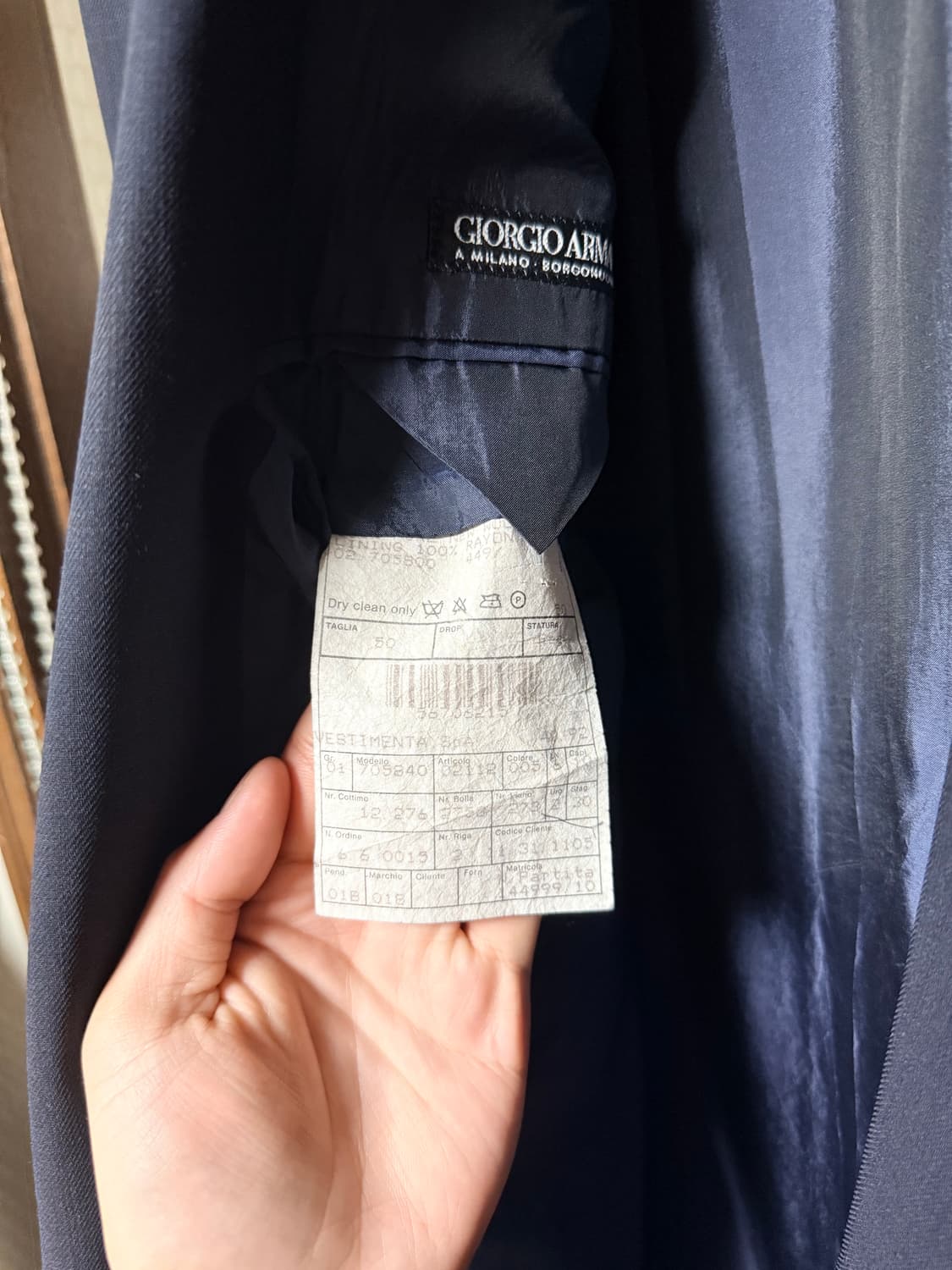 조르지오 아르마니 메인라벨 더블자켓 상품이미지6