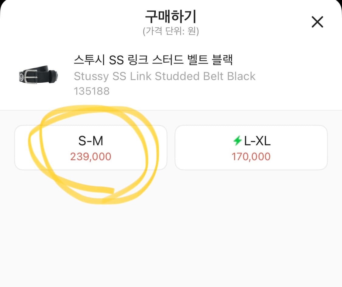 스투시 스터드 벨트 상품이미지2