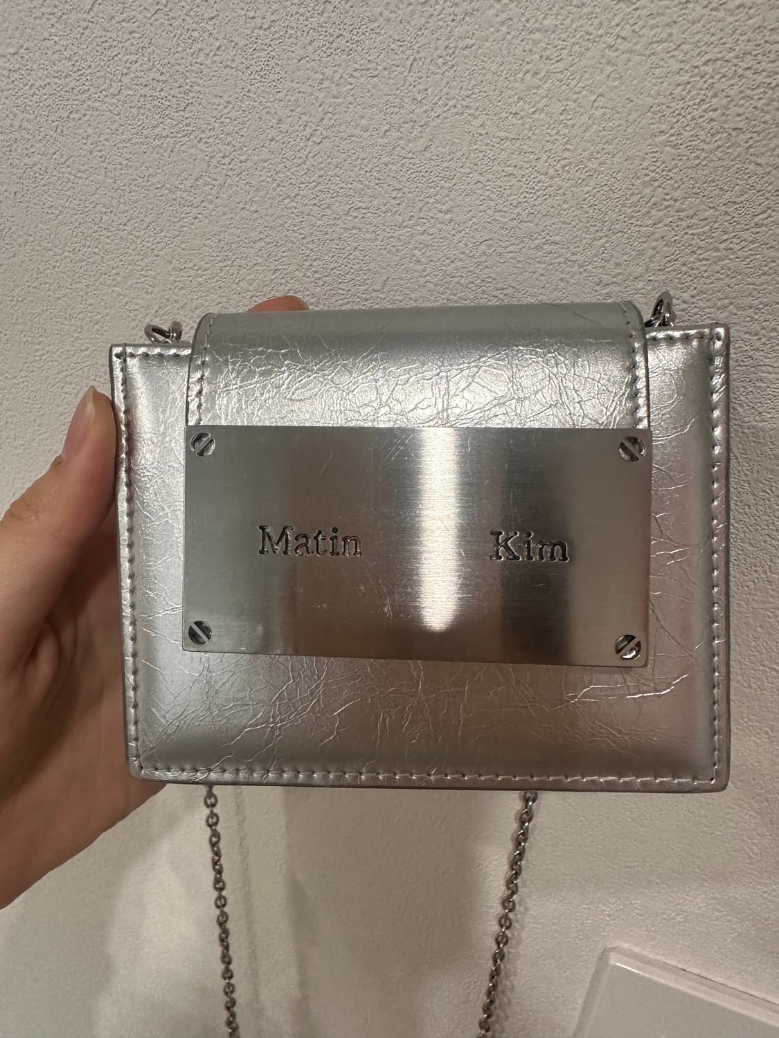 마뗑킴 실버 미니백 상품이미지1