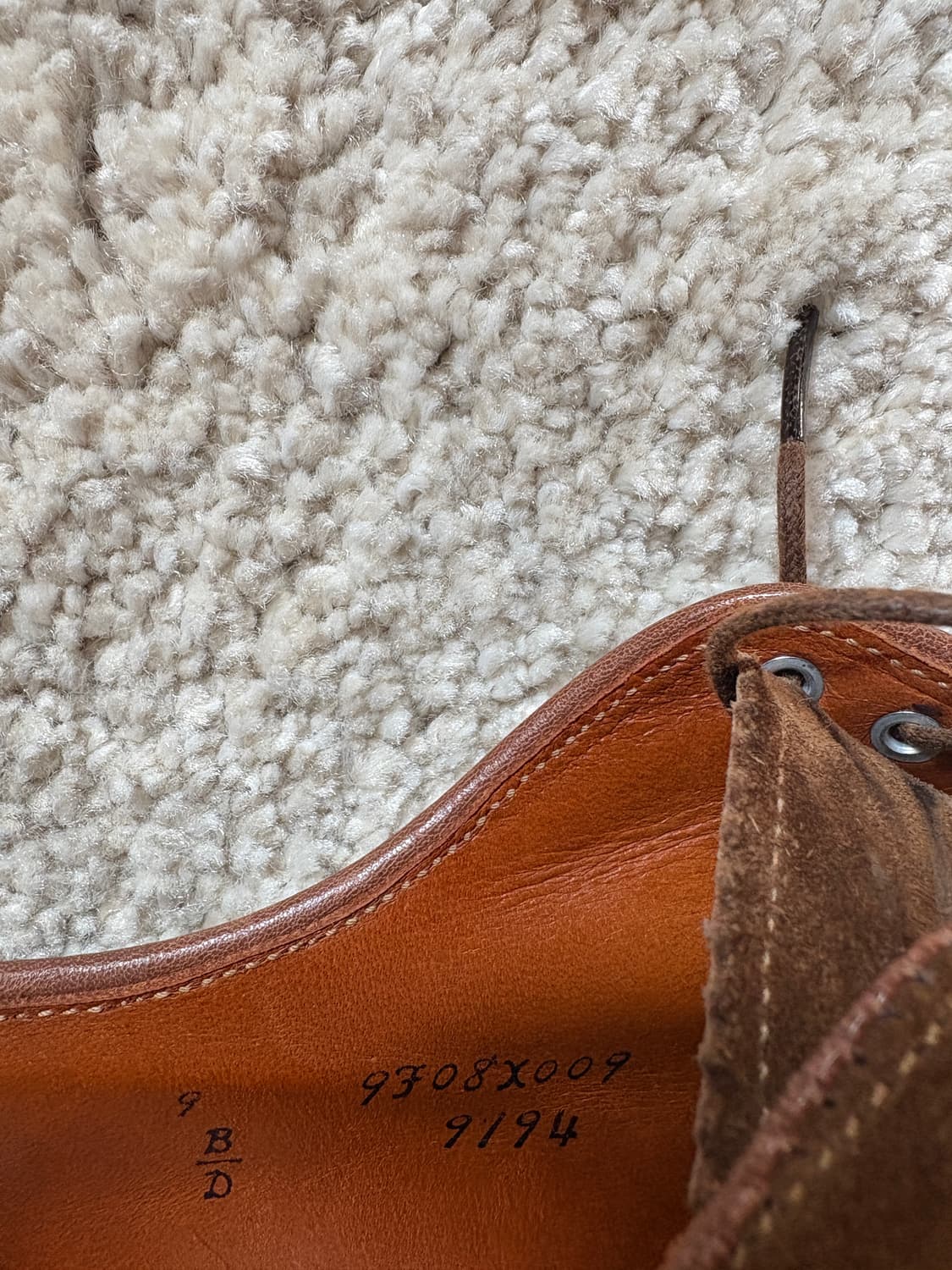 알든 9794 스너프 스웨이드 롱윙 us9D 상품이미지4