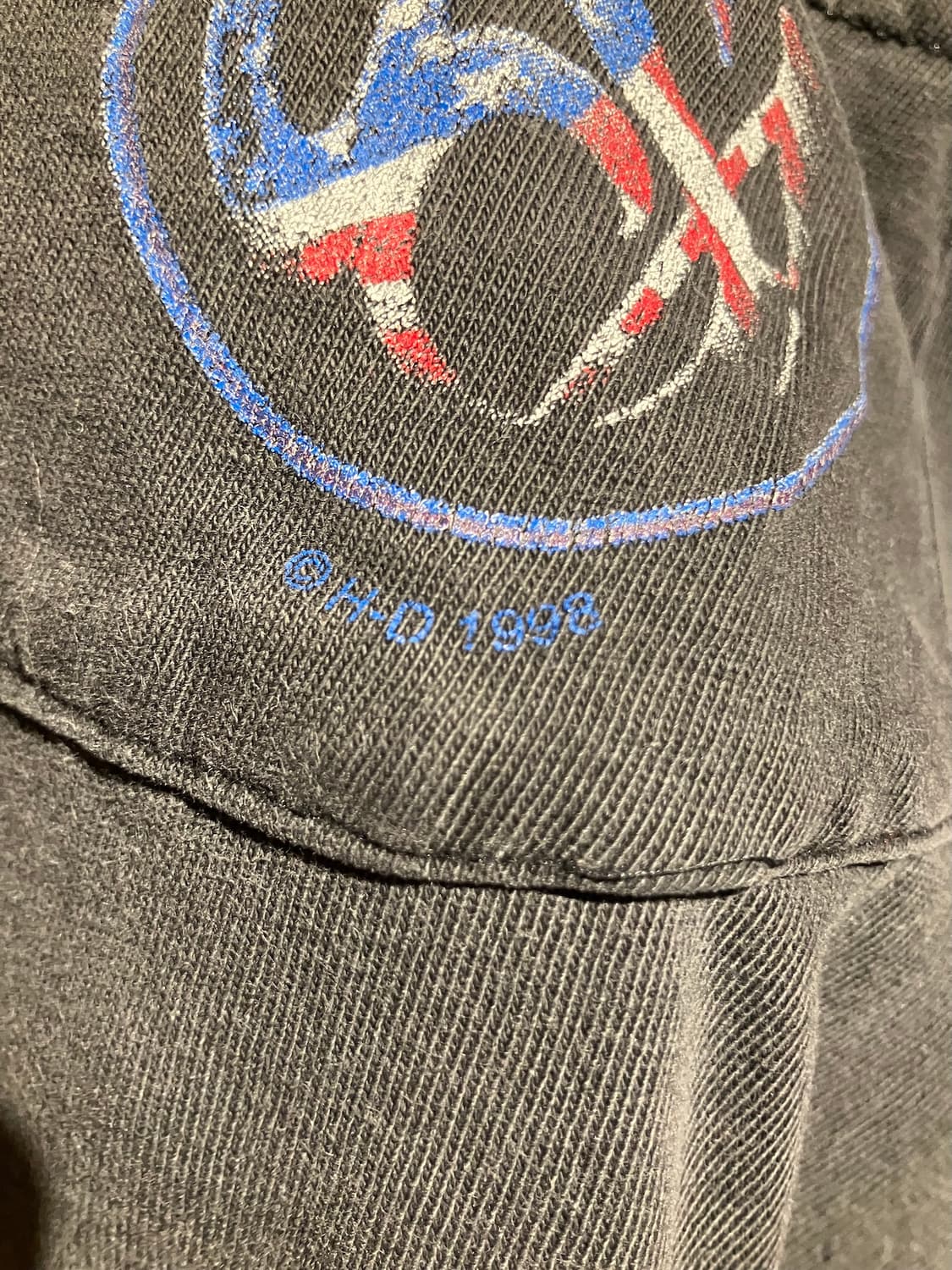 90s USA 빈티지 할리데이비슨 반팔 티셔츠 상품이미지4