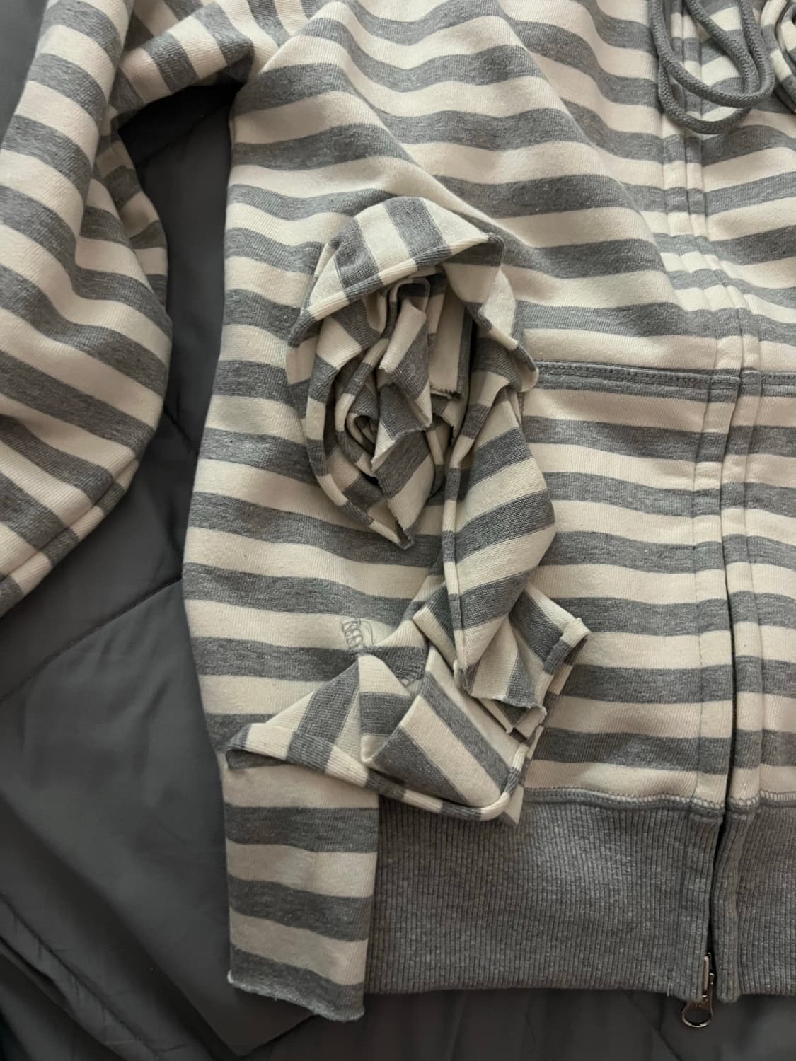 오픈와이와이 아플리케 집업 자켓 상품이미지4