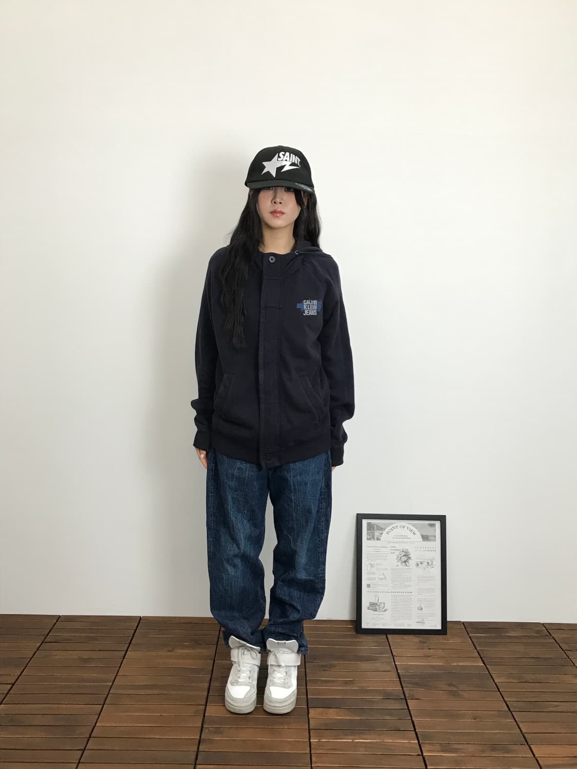 Calvin Klein Jeans Zip Hoodie 상품이미지1