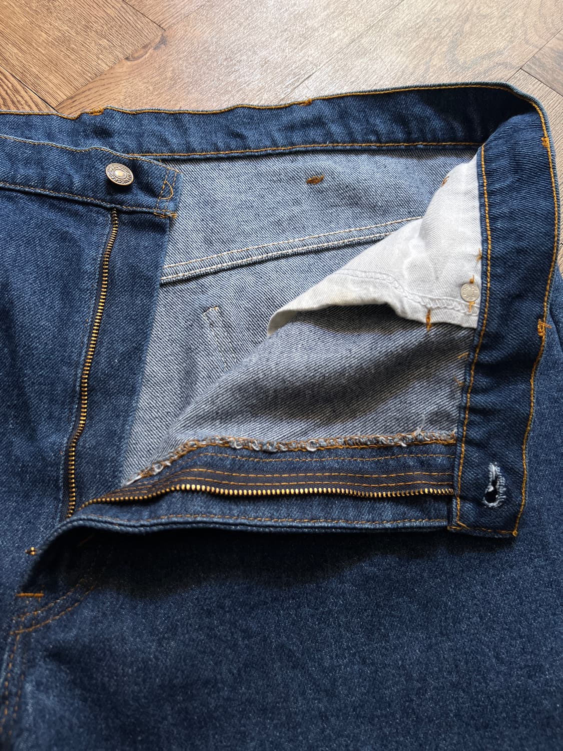 [42]80s 리바이스 오렌지탭 미국제 517-0917 데님팬츠 L161 상품이미지3