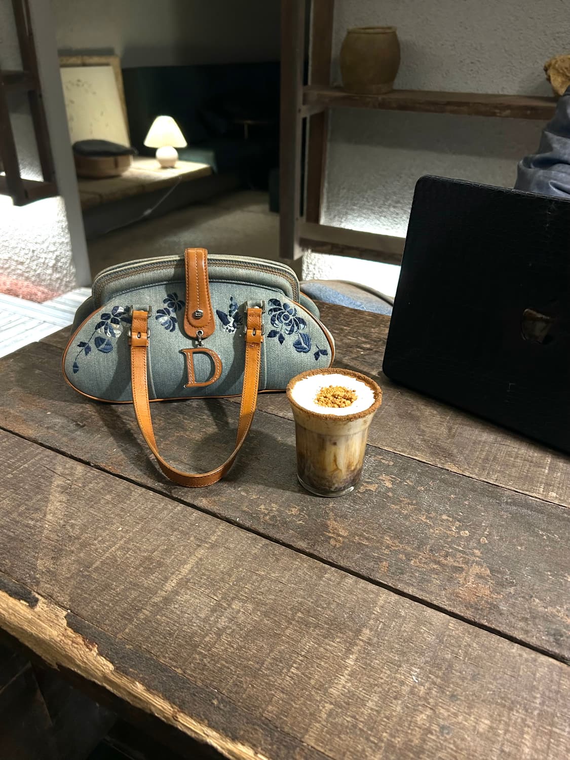 디올 데님 디텍티브 D참 FW2005 숄더백 상품이미지3