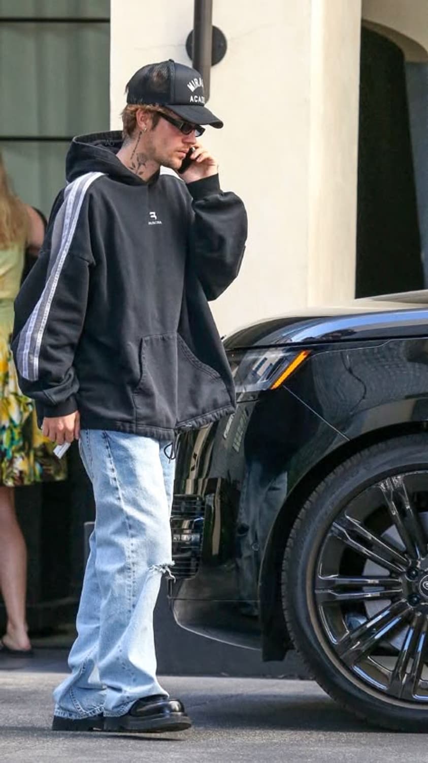 저스틴비버 발렌시아가 스포티 후디 라지 상품이미지2