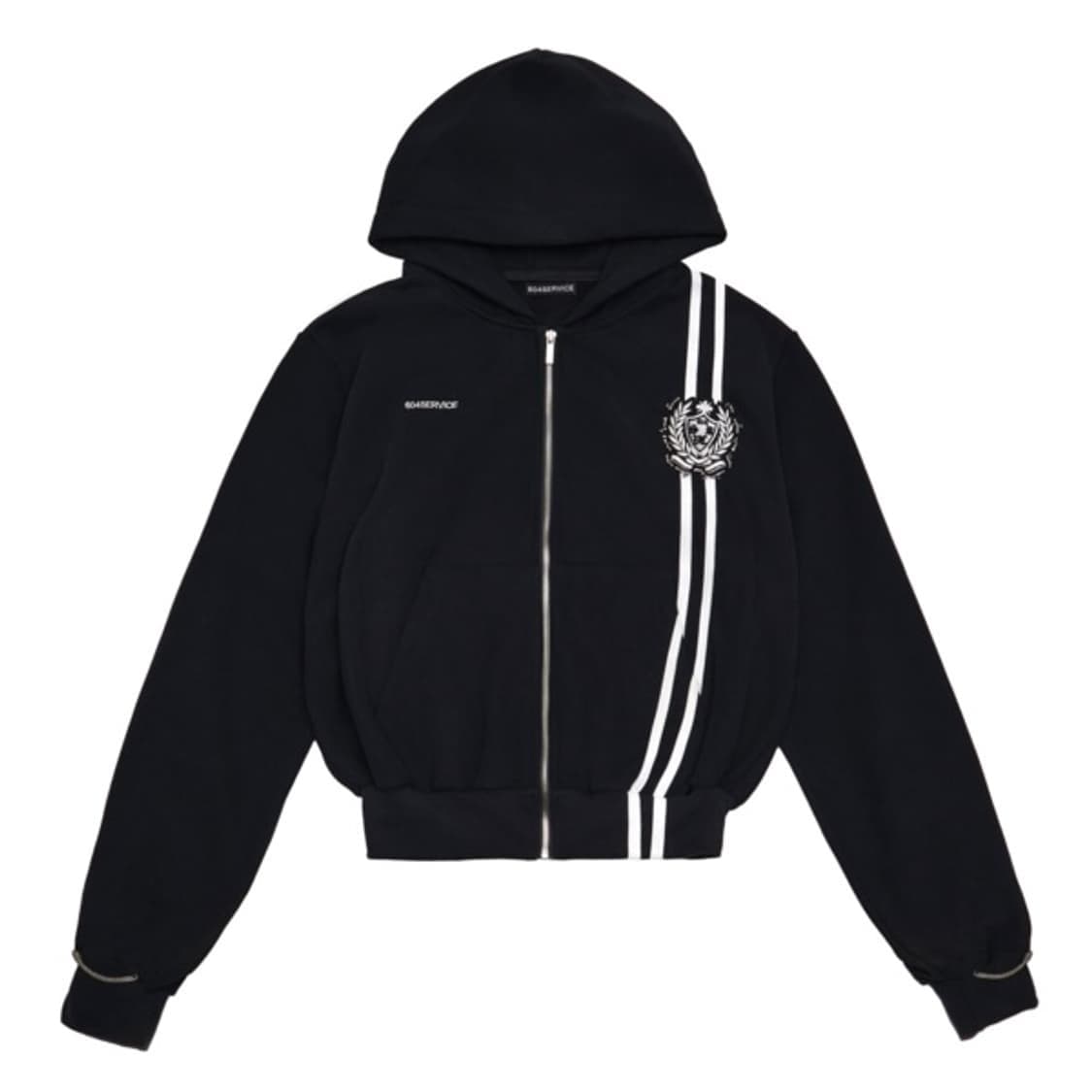 604service 604서비스 트랙 비즈 후드집업 상품이미지1