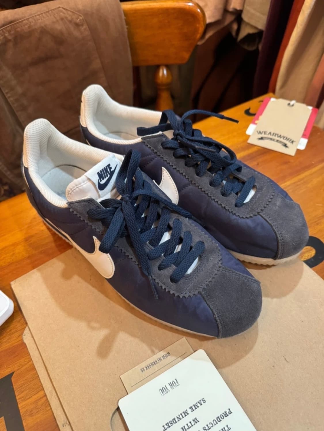 나이키 나일론 코르테즈 네이비 270mm 상품이미지1