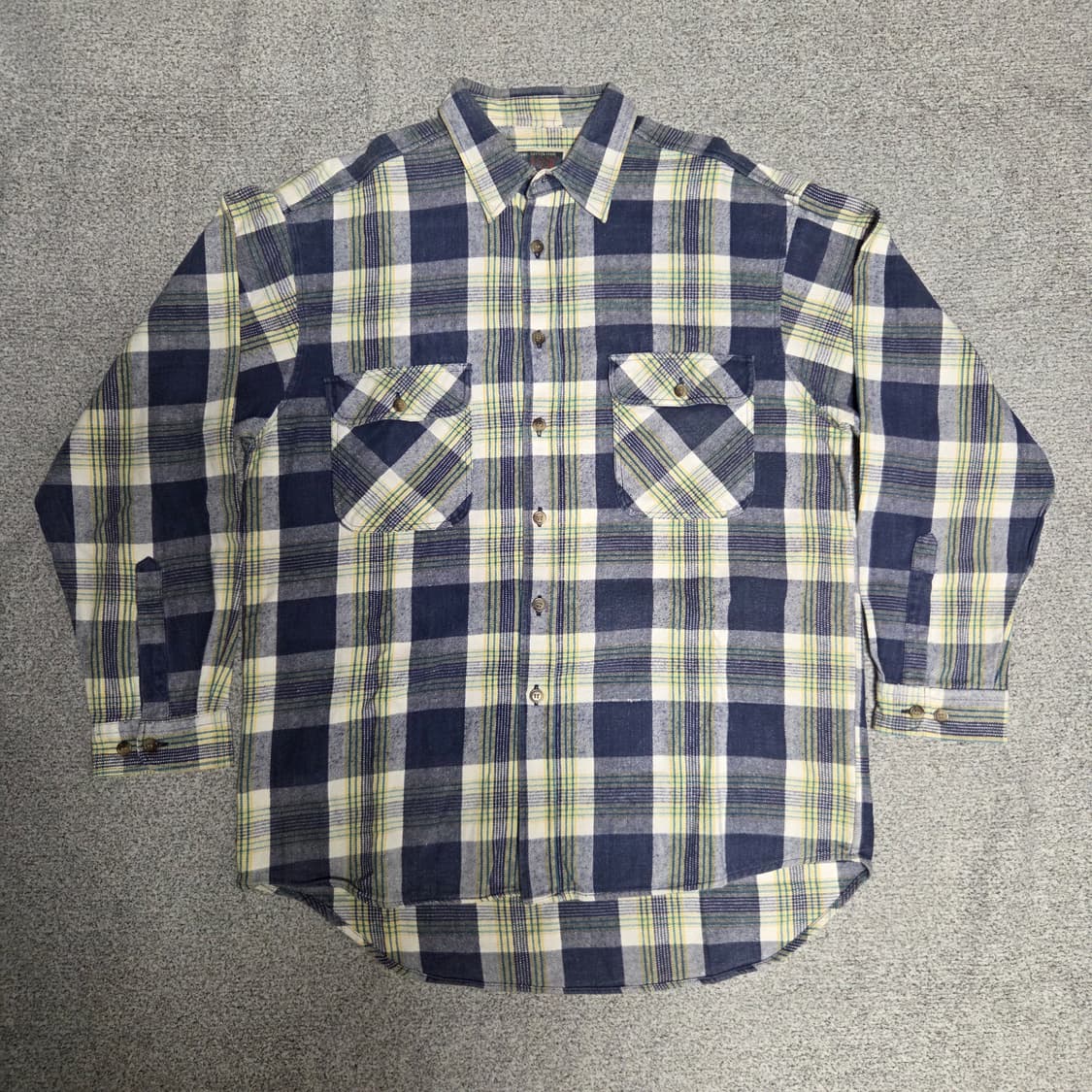 Tass Finder 재팬 체크셔츠 L(100) 상품이미지2